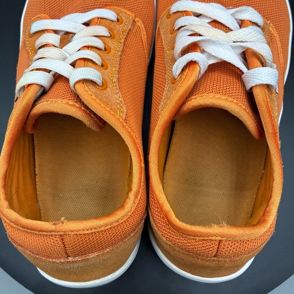 Hobibear Sage Barefoot Shoes M8/L9 Orange Flyknit Slip Resistant GS6968 - Picture 7 of 9